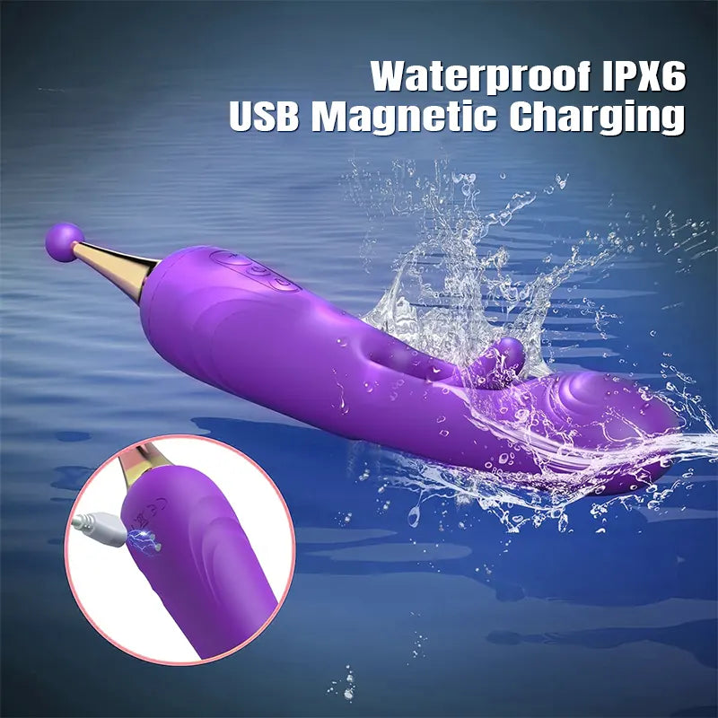 Replaceable Head G-Spot Vibrator