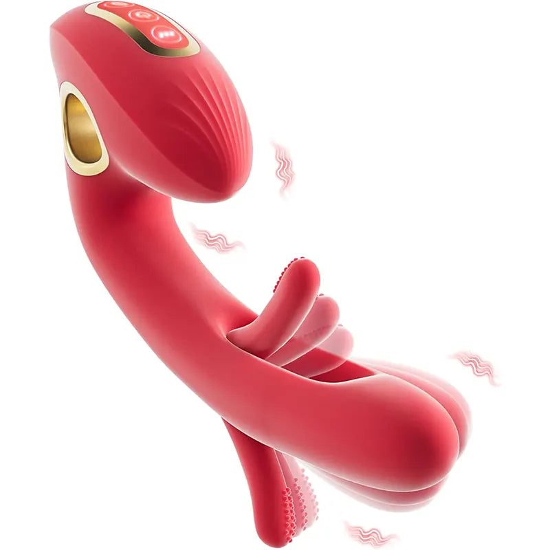Remote Tongue Vibrator for Dual Pleasure