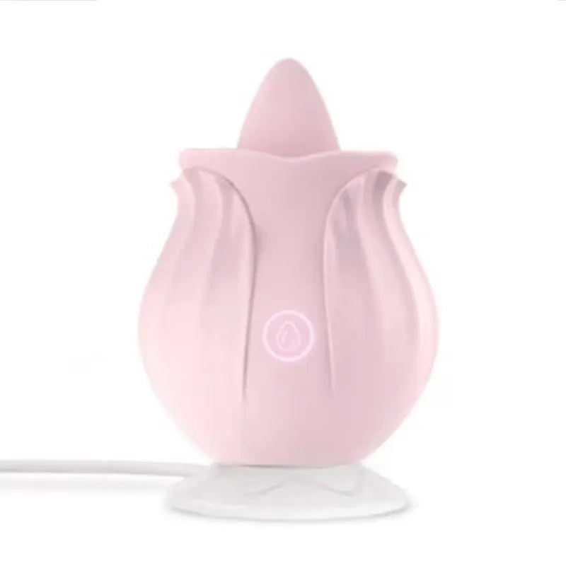 Mini Rose Tongue Vibrator