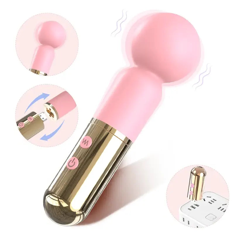 Cute Powerful Mini Massage Wand