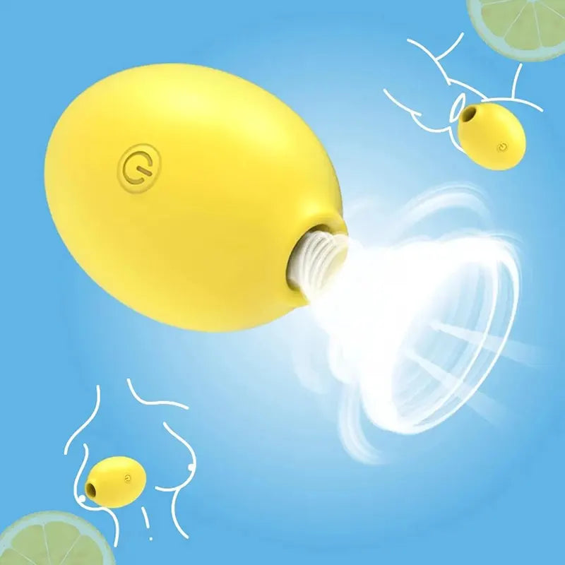 Mini Lemon Suction Pleasure Toy
