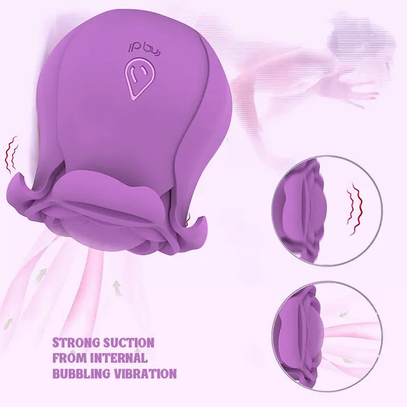 Rose Toy Elevated Pleasure Vibrator