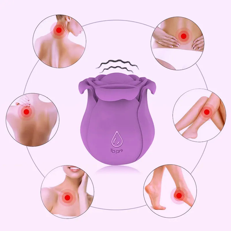 Rose Toy Elevated Pleasure Vibrator