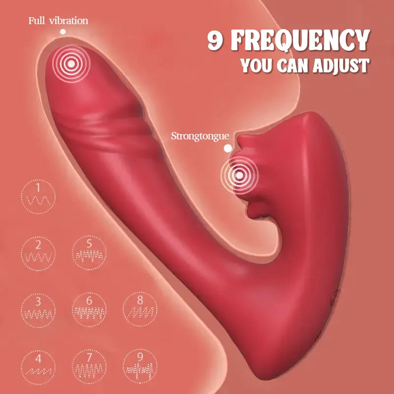 Wearable Clitoral Stimulation Vibrating Dildo