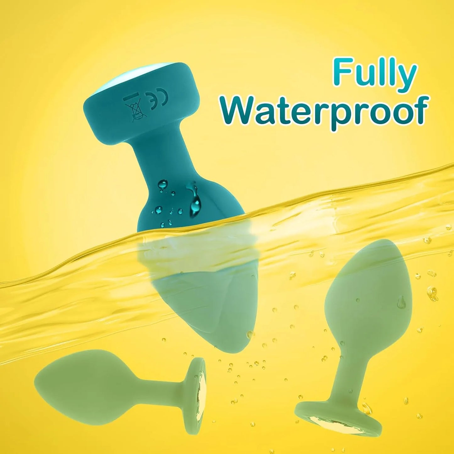 Anal Plug Vibrator with 3Pcs Butt Plug