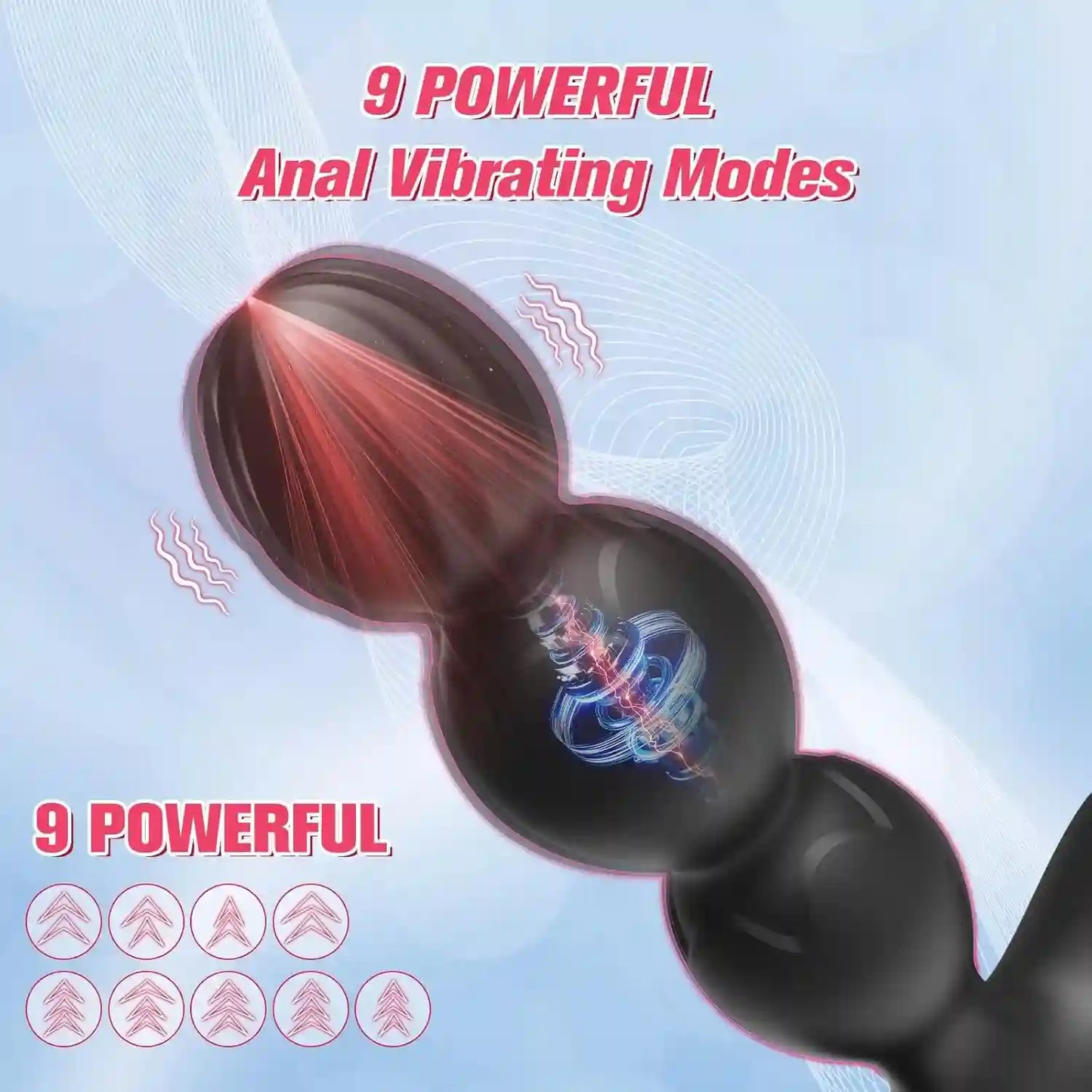 Rose APP Anal Plug Vibrator