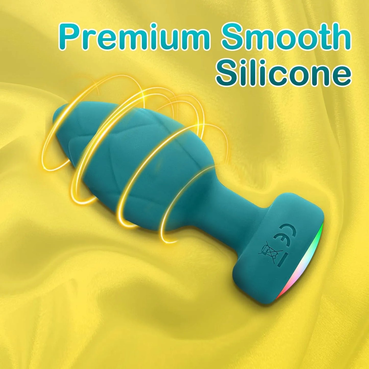 Anal Plug Vibrator with 3Pcs Butt Plug