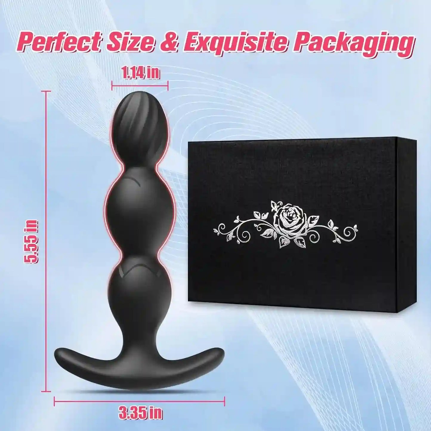Rose APP Anal Plug Vibrator