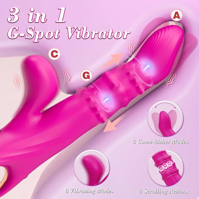G-Spot Vibrator with Sliding Motion