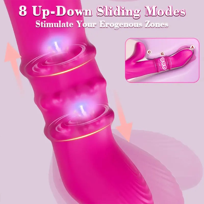 G-Spot Vibrator with Sliding Motion