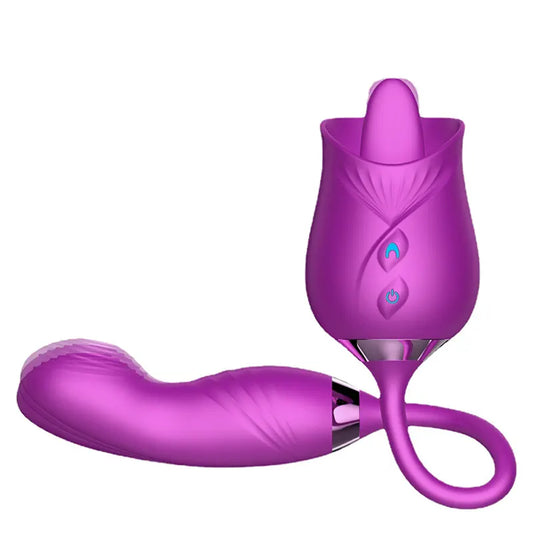 Rose Sensation Licking Vibrator