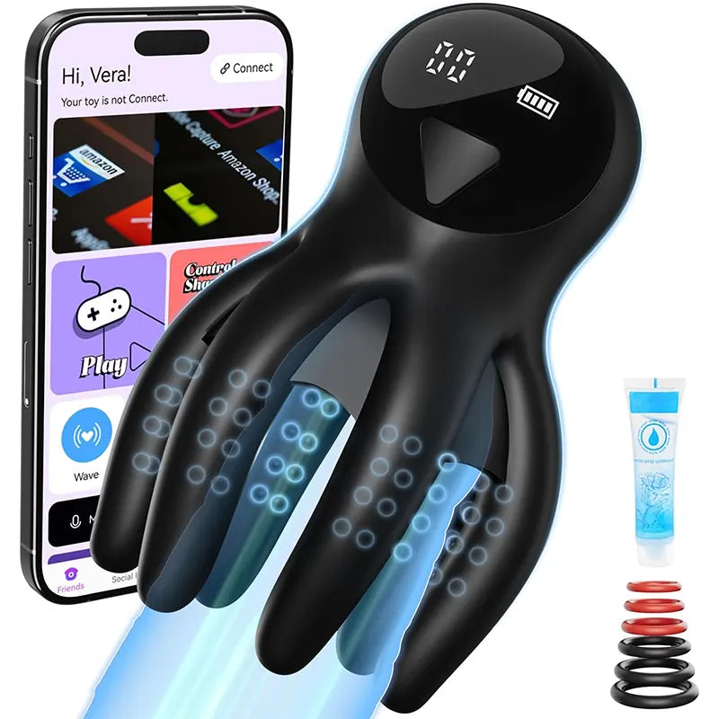 App-Controlled Male Glans Vibrator