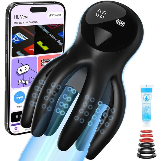 App-Controlled Male Glans Vibrator