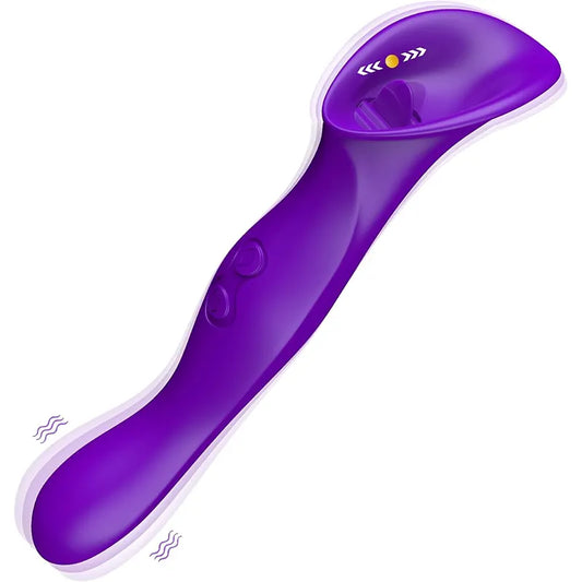 Licking Vibrator with Suction Base