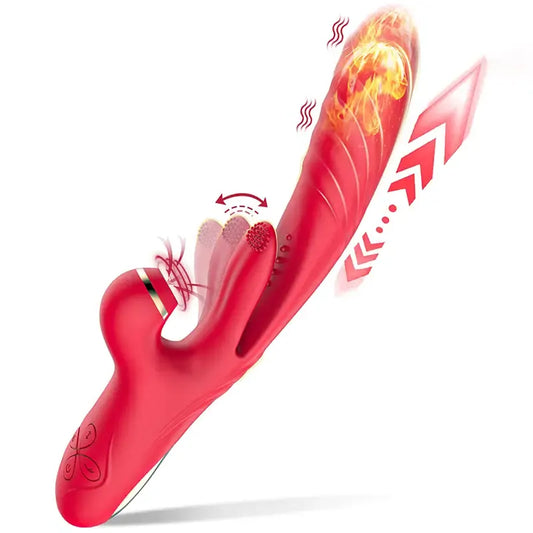 3 in 1 G-spot Thrust Rabbit Vibrator