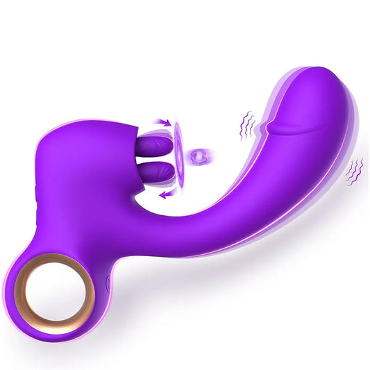 Double Tongue Thrusting Vibrator