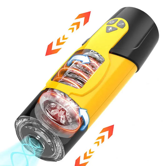 Rosebabes Sex Toys for Men Male Masturbator - with 7 Thrusting