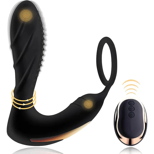 Prostate Massager with Dual Motors