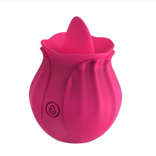 Mini Rose Tongue Vibrator
