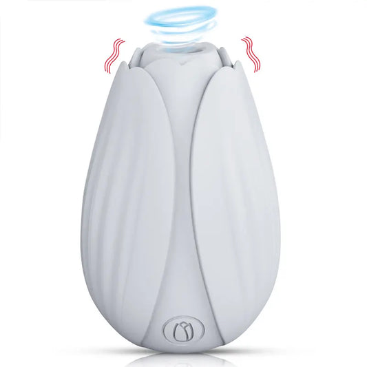 Blooming Rose Vibrator Adult Pleasure Toy