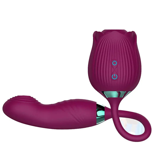 Rose Licking Suction Vibrator