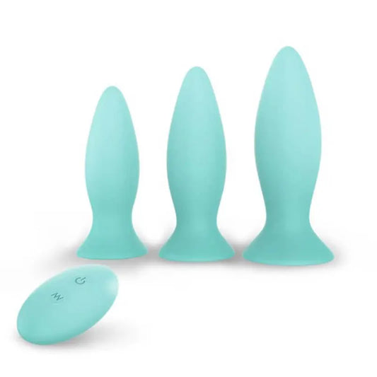 Vibrating anal plugs with remote control