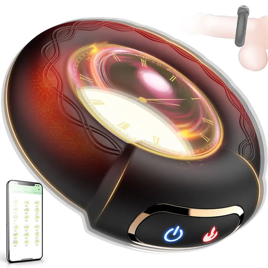 Heated Vibrating Penis Ring