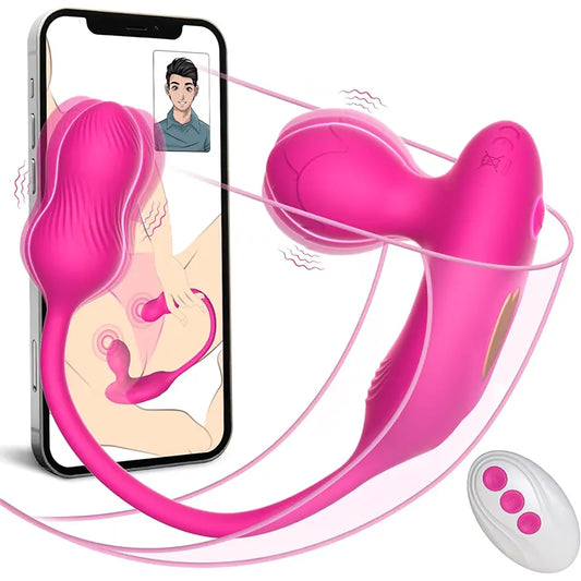 Wearable G-Spot and Anal Vibrator
