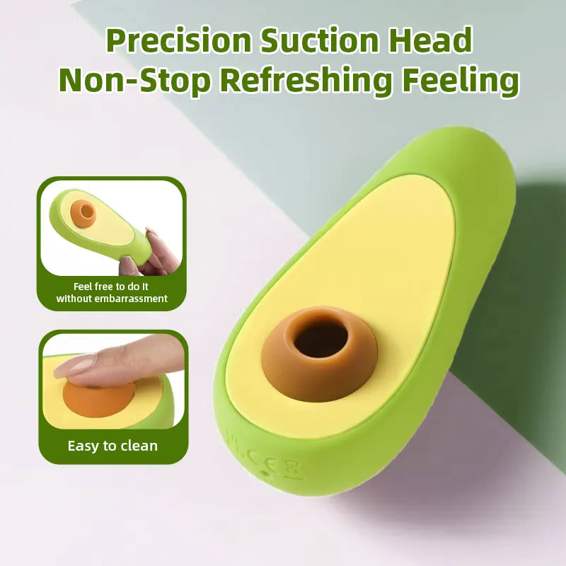 Avocado Clit Sucking Massager
