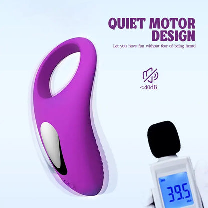 Wireless Remote Control Vibrating Cock Ring