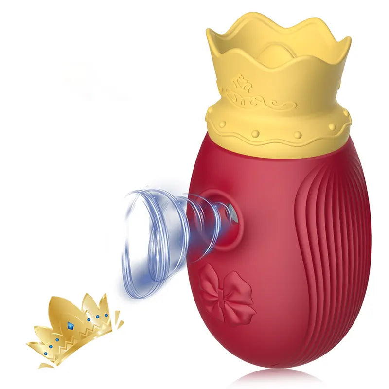 Crown Clitoral Sucking Vibrator with Tongue