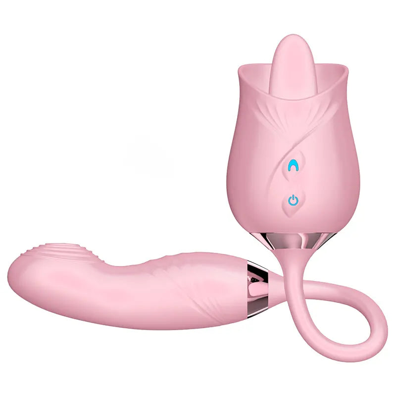 Rose Sensation Licking Vibrator