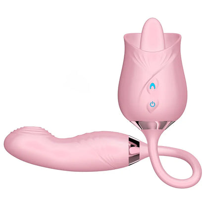 Rose Sensation Licking Vibrator