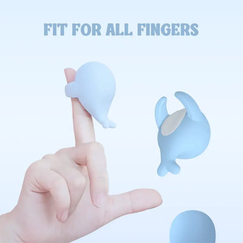 Cute Whale Fingertip Vibrator
