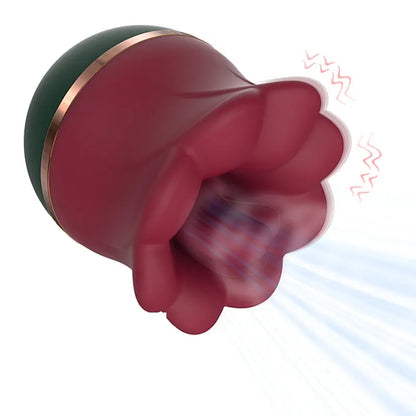 Rose Sucking and Licking Toy with Tongue