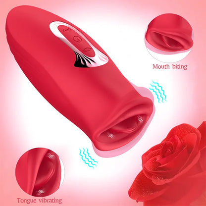 Simulate Oral Sex Licking and Sucking Vibrator
