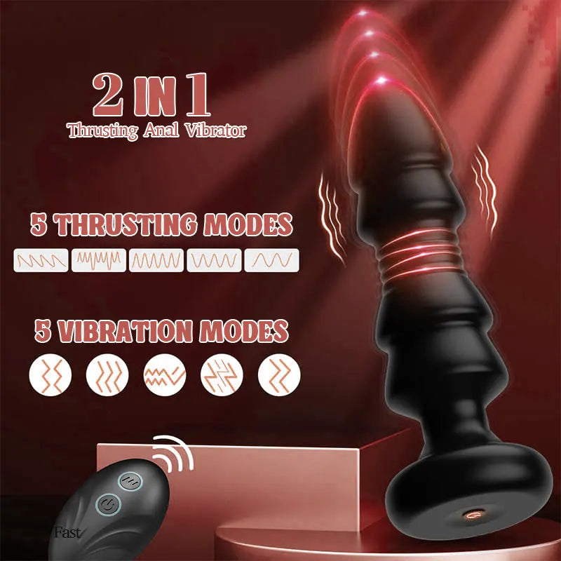 Thrust Vibration Prostate Massager