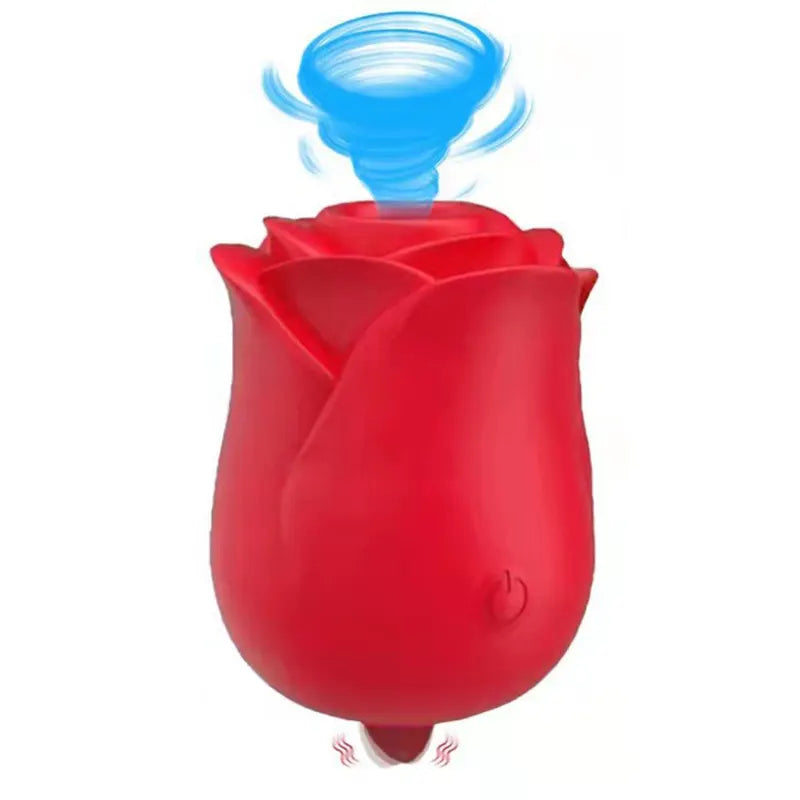 Rose Licking Vibrator for Women