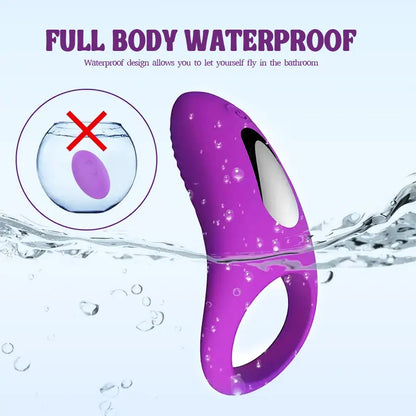 Wireless Remote Control Vibrating Cock Ring