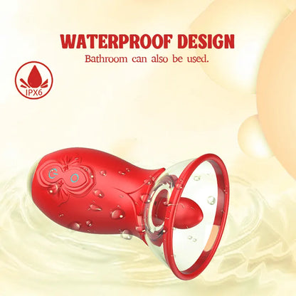 Rose Bliss Suction Vibrator