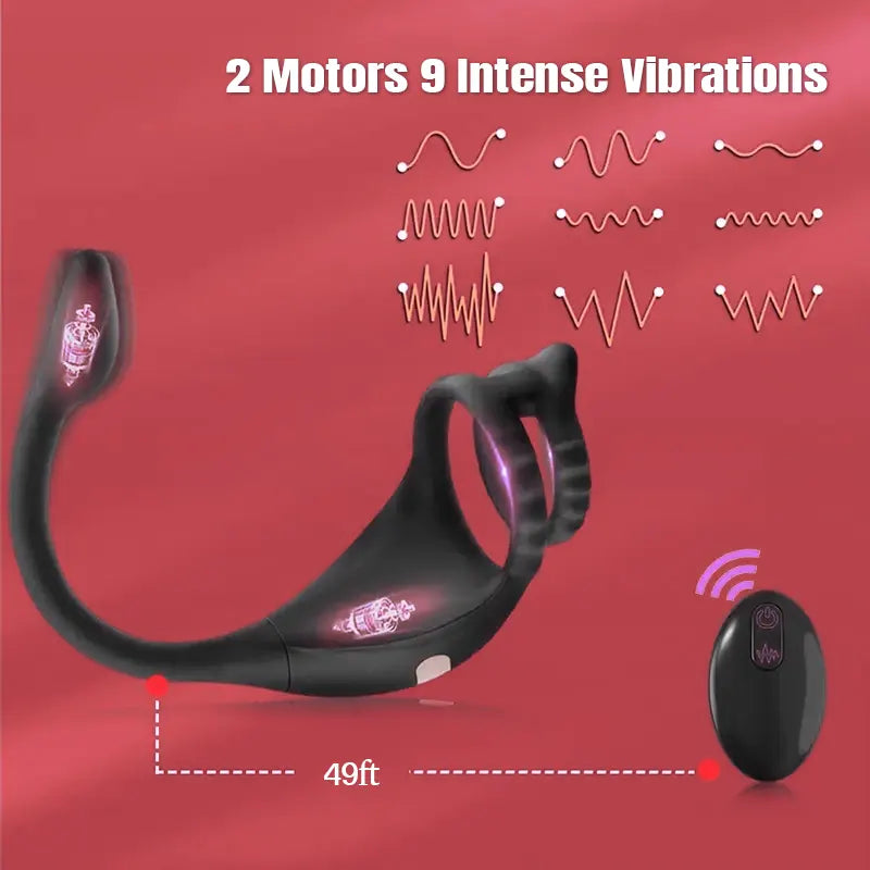 Dual Vibration Cock Ring Set