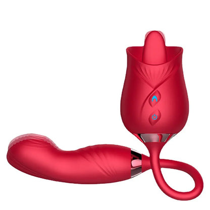 Rose Sensation Licking Vibrator