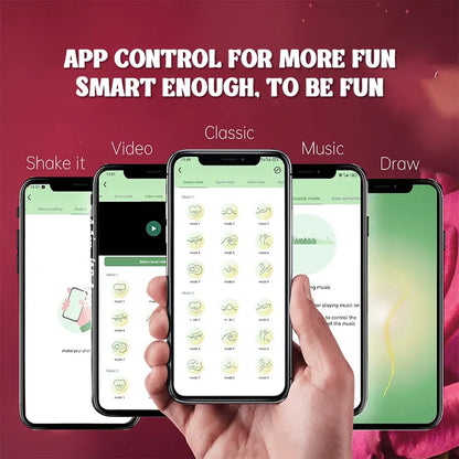 Wireless Control Rose Vibrating Cock Ring