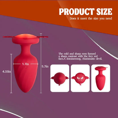 Little Devil Vibrating Anal Plug
