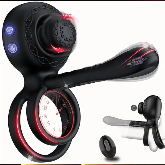 Octopus Vibrating Cock Ring for Couples