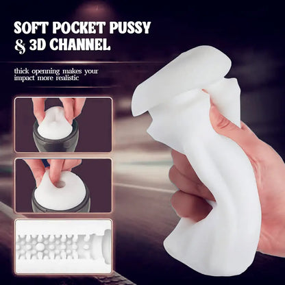 Male Deepthroat Blowjob Masturbation Cup