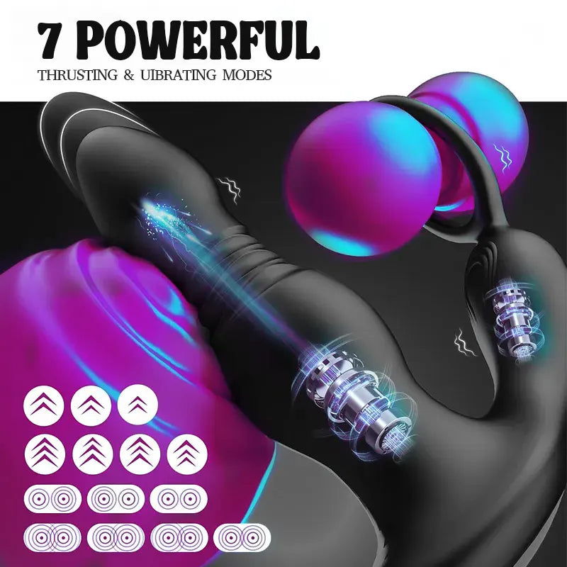Smart Wearable Remote Control Prostate Vibrator