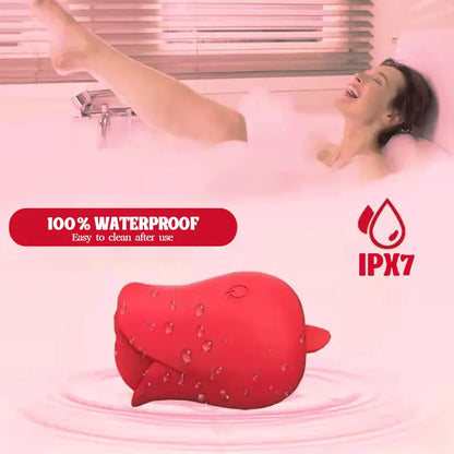 Rose Licking Vibrator for Women