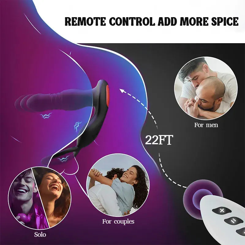 Smart Wearable Remote Control Prostate Vibrator