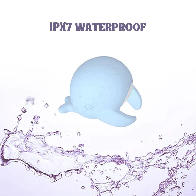 Cute Whale Fingertip Vibrator